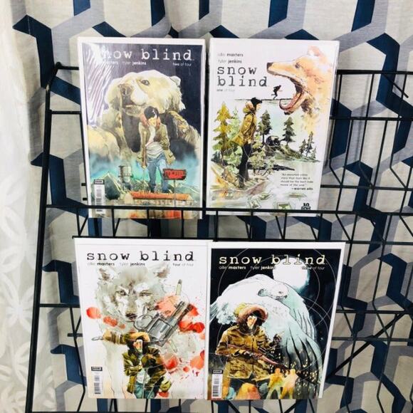 Snow Blind #1-4 1st Prints Ollie Masters Tyler Jenkins Boom! Studios 2015 - Picture 5 of 16